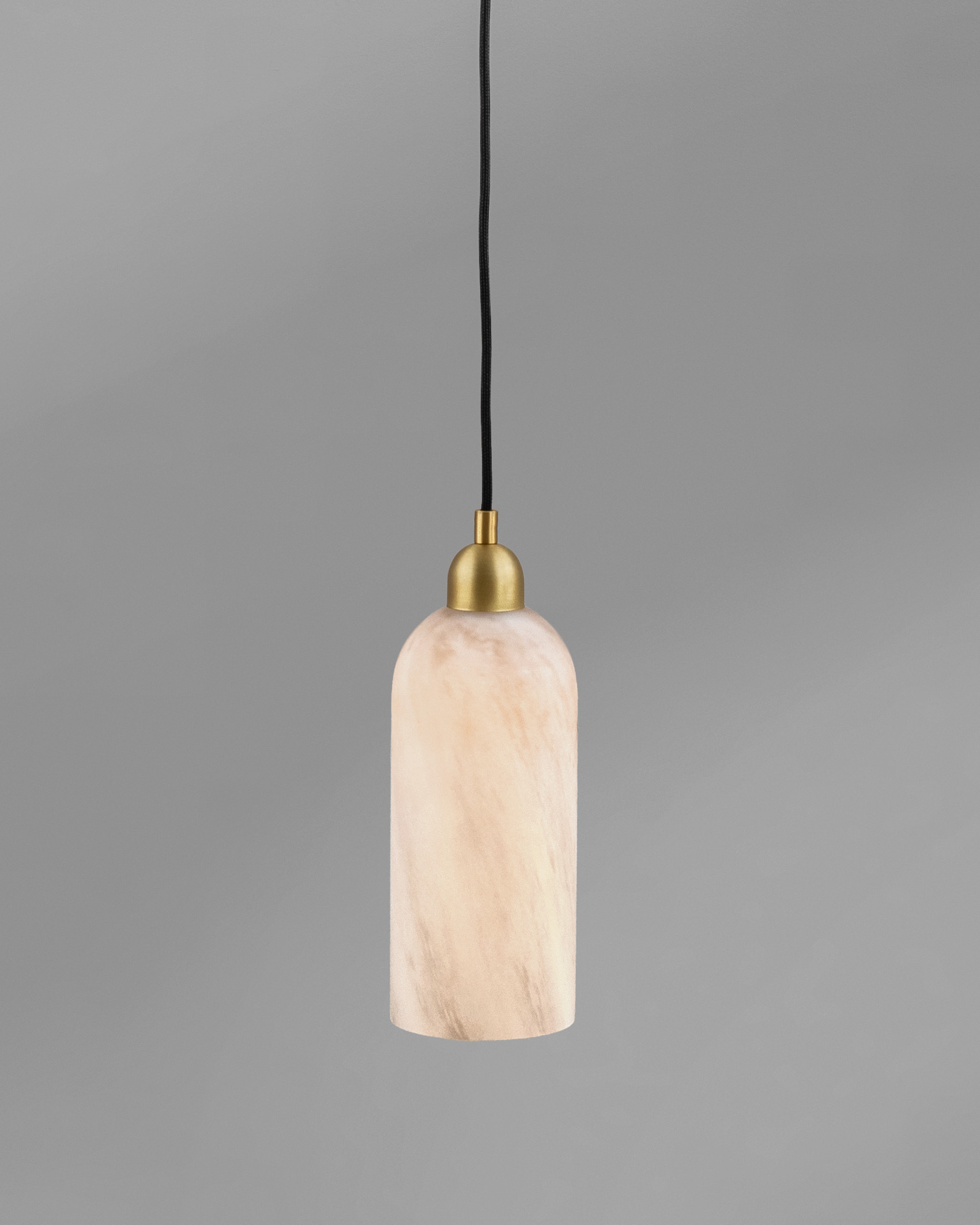 Odyssey Canto brass and glass Wall Sconce in lacquered burnished brass finish handcrafted by Schwung
