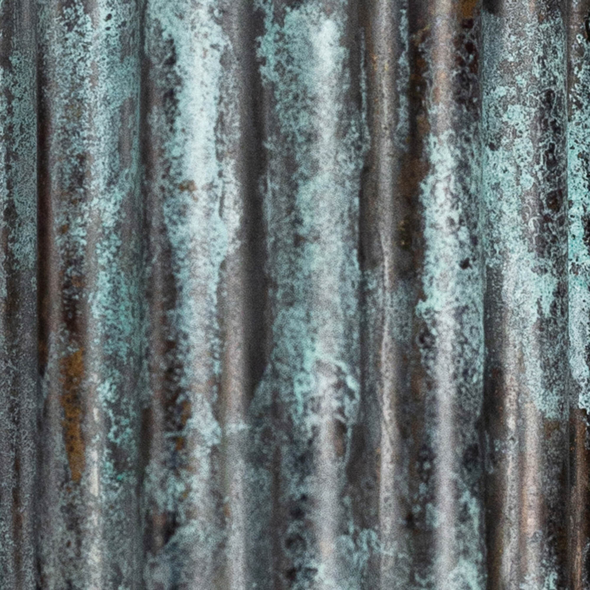 Vesta Round 24 brass Chandelier in verdigris ash  finish handcrafted by Schwung